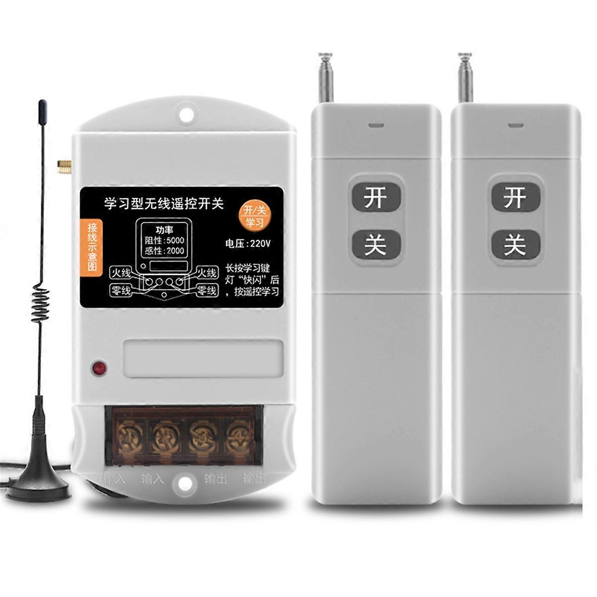 220v Single-Phase Water Pump Motor Remote Control Switch