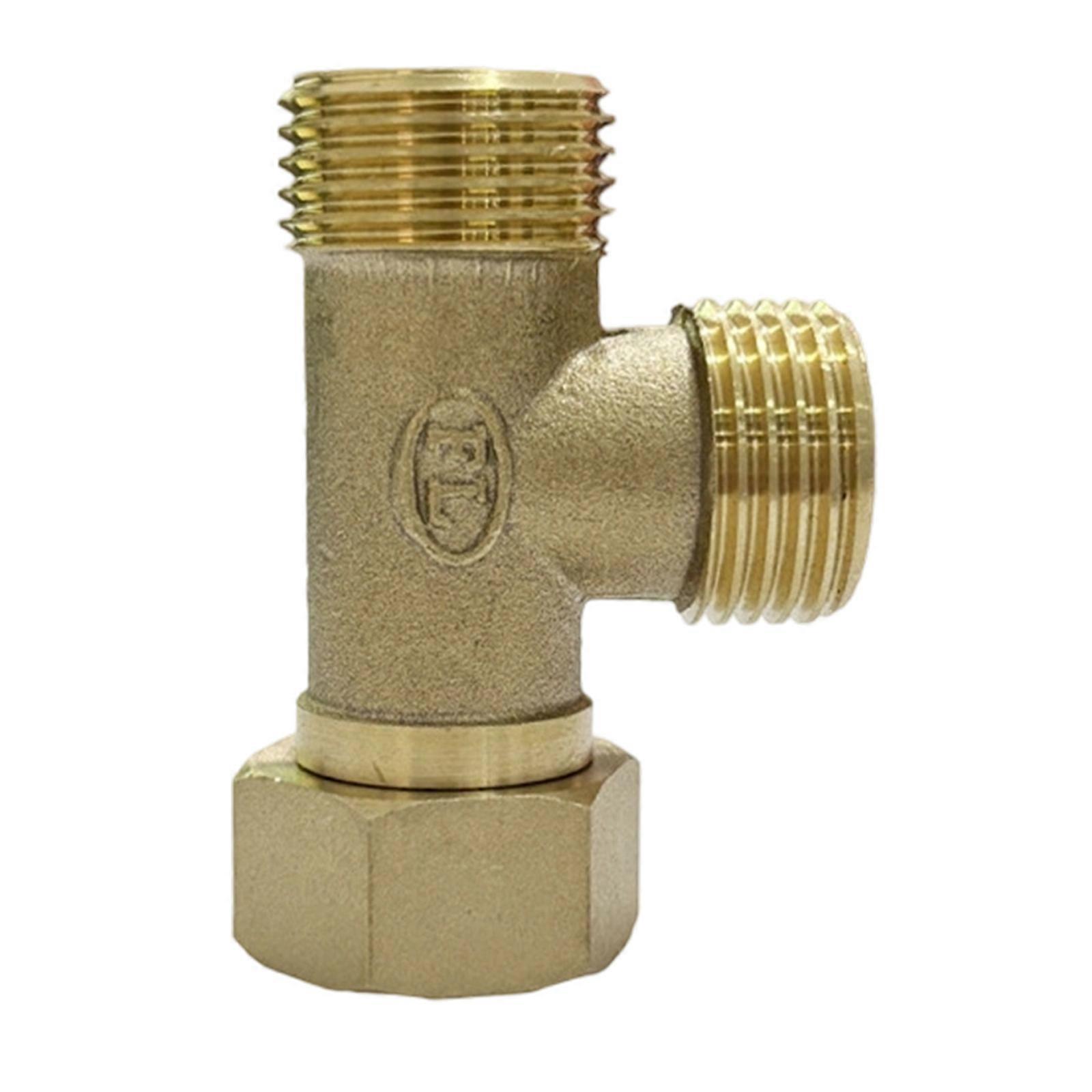Multipurpose Corrosion Resistant Stainless Steel 3 Way Connector Adapters For Double Direction Fluid Control System Multicolor