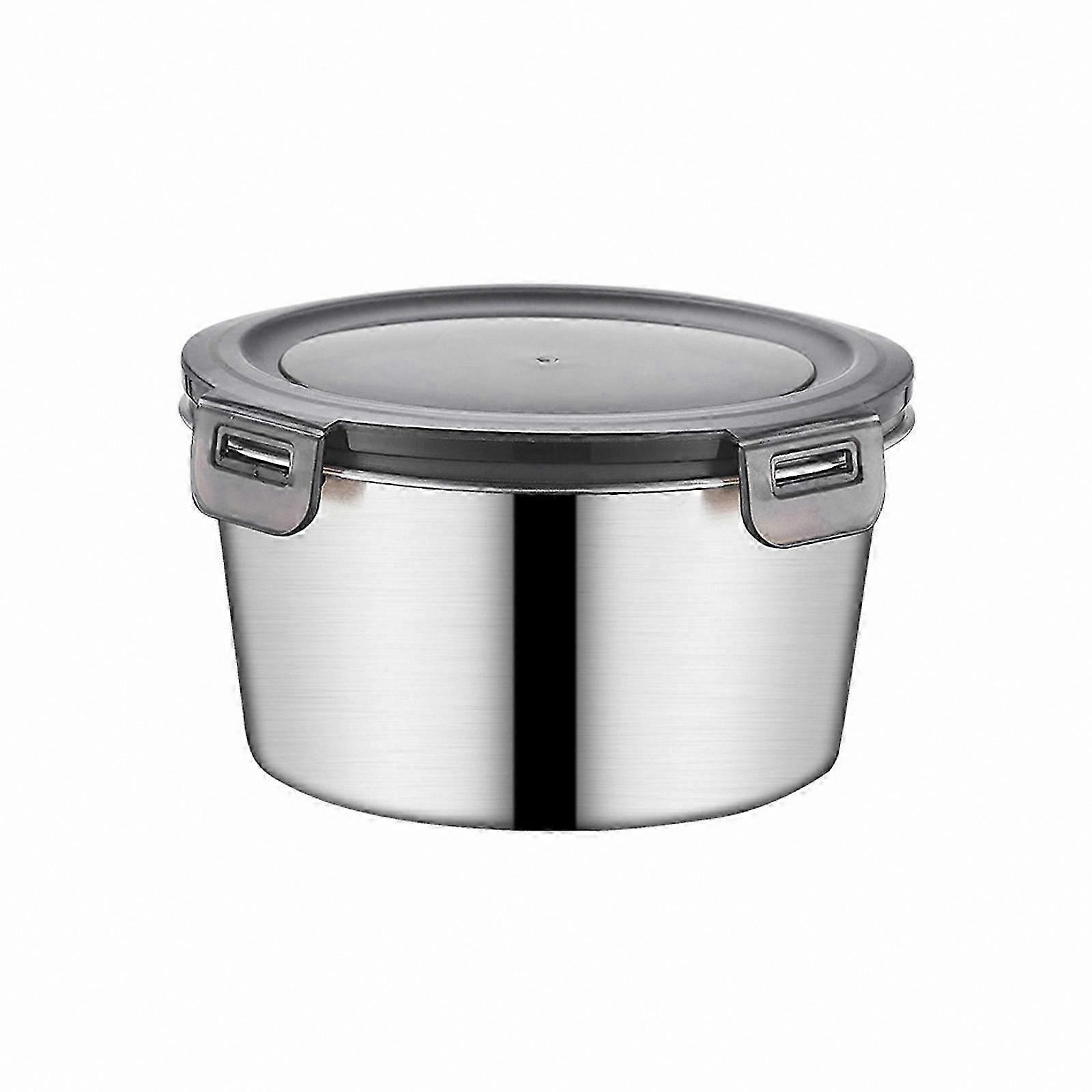 Large Capacity Leak-Proof Food Storage Box with Lid for Home and Office Use
