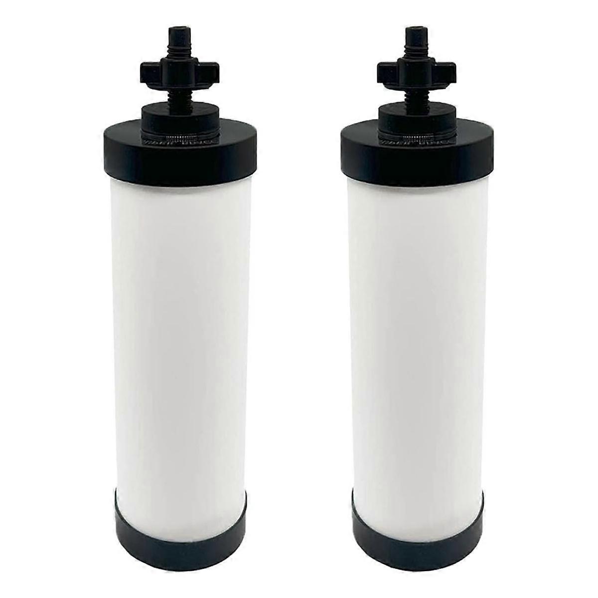 2PCS Ceramic Filter Replacement for Water Filter, Repeatable Cleaning Filters for Filtration System