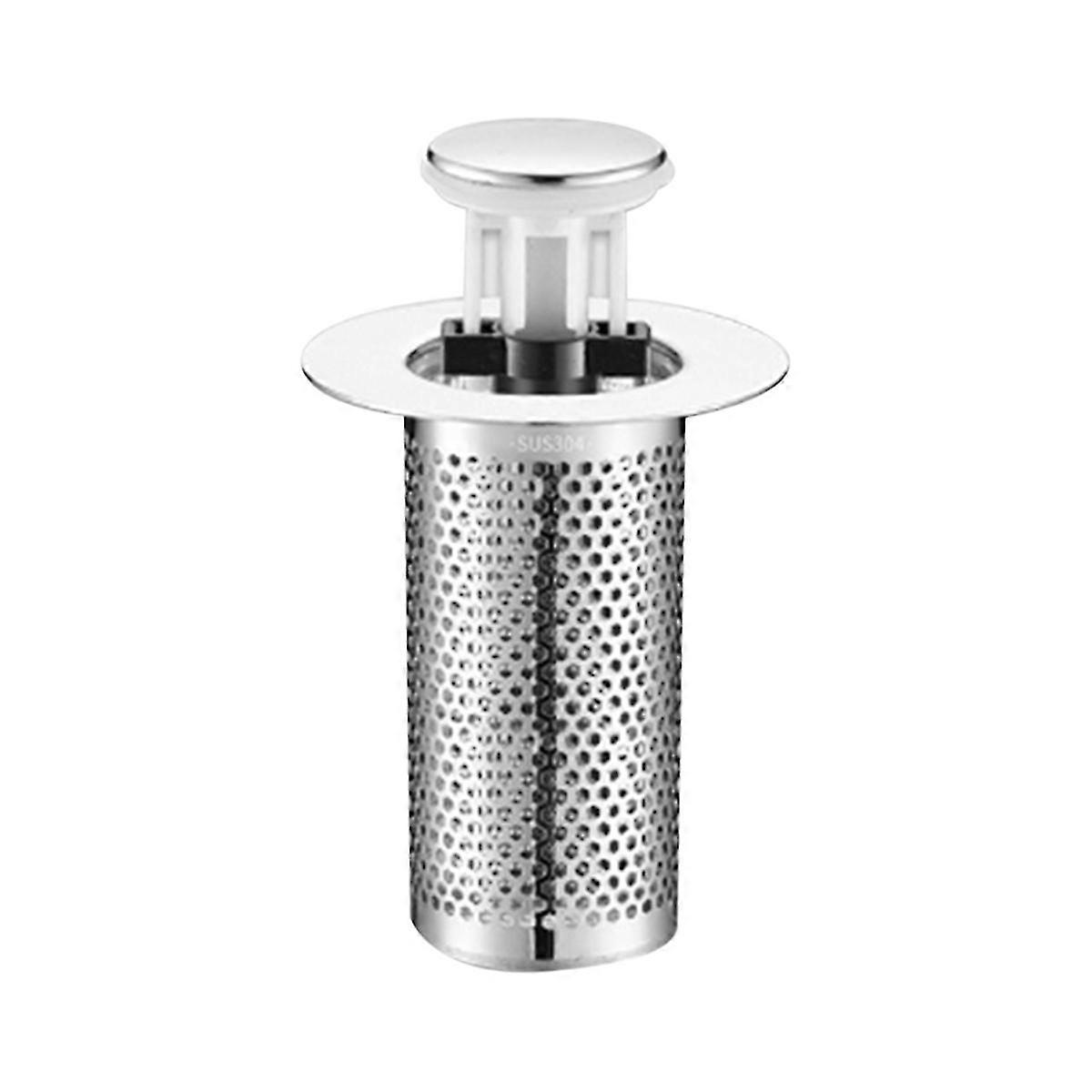 Bathroom Sink Stopper for 1.3-2.1 Inch, with Removable Filter B