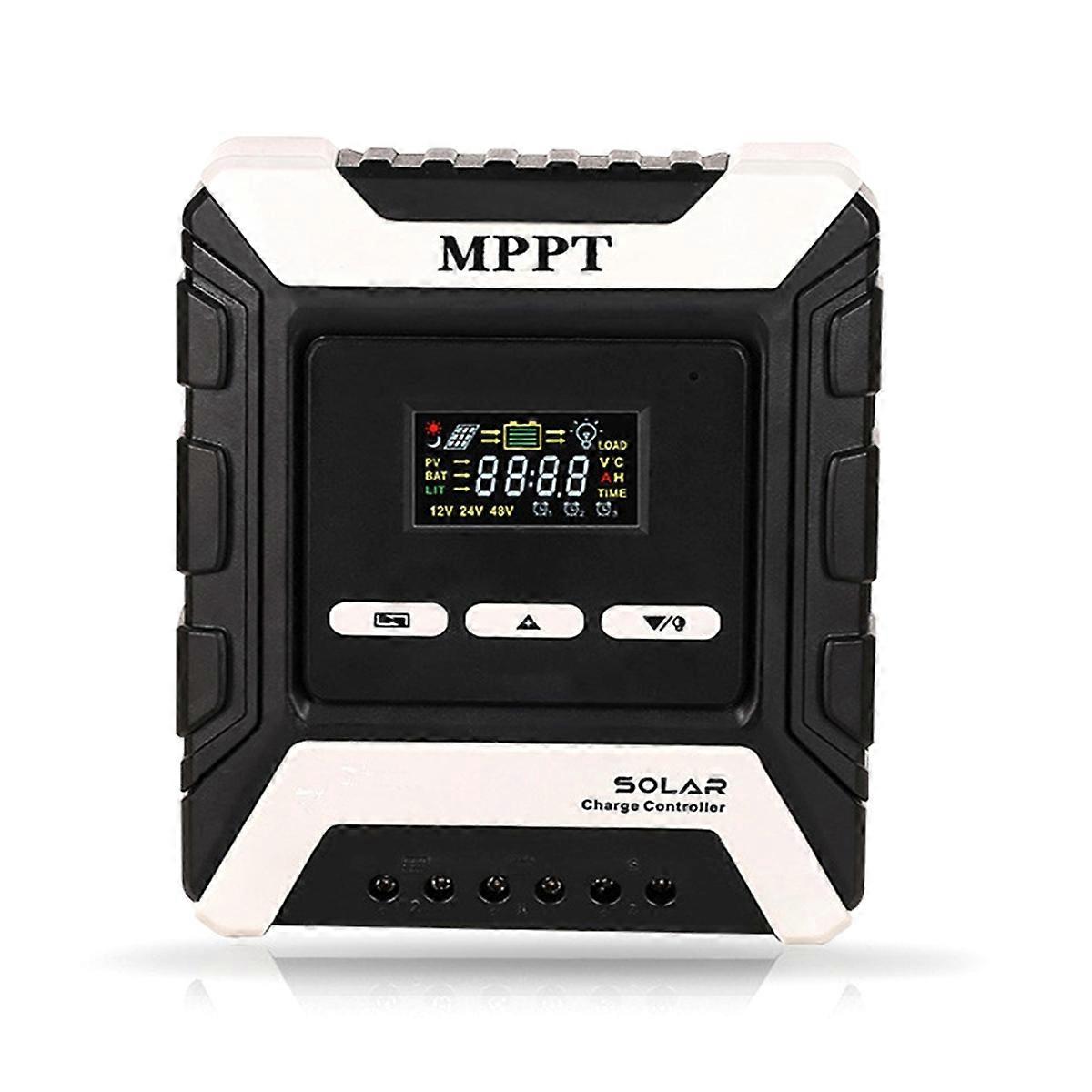 MPPT Solar Charge Controller 20A Solar Panel PV Regulator for 12V/24V/48V Lithium/Lead-Acid/Iron Phosphate Battery