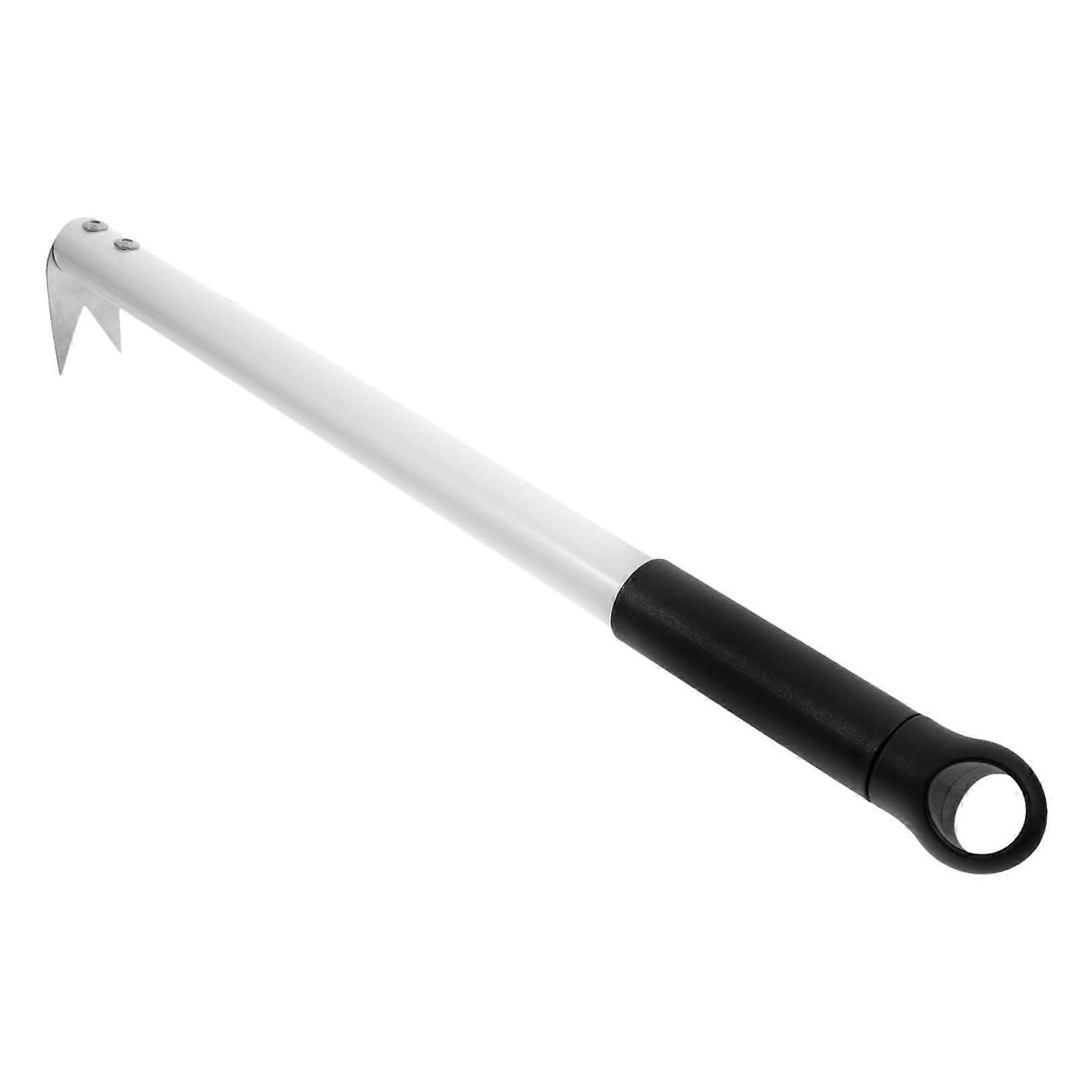 Pizza Turning Fork Ergonomic Tool for Flipping Pizzas and Meats, Outdoor Oven Accessories, Lightweight Camping Fork