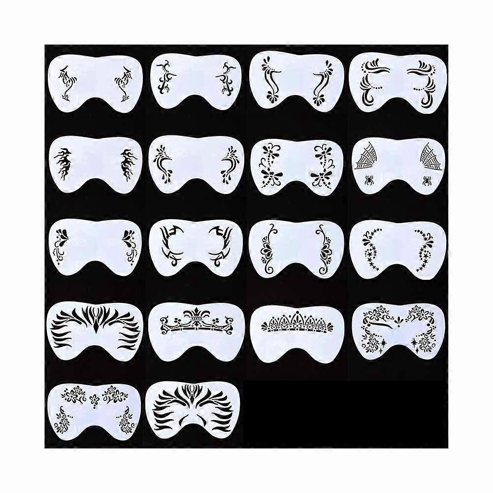 Painted Template Drawing Stencil Stencils for Makeup Template Supplies