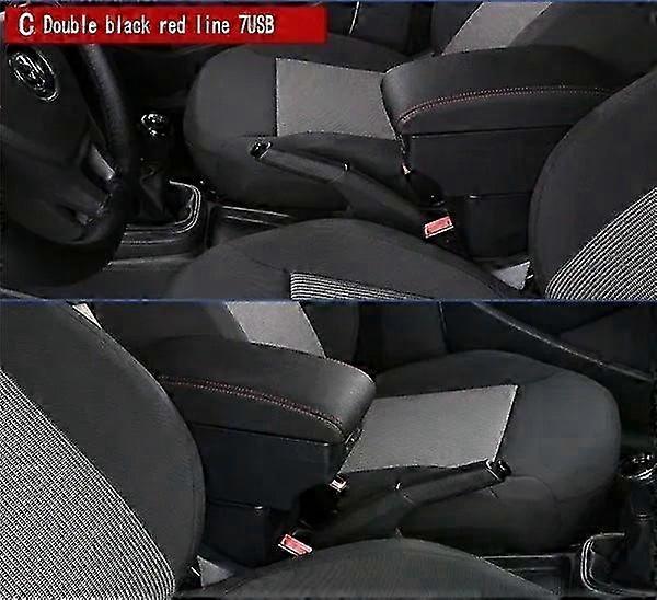 Armleuning box caddy 5 2024 centrale inhoud winkel koffer console opslag elleboogsteun rust arm