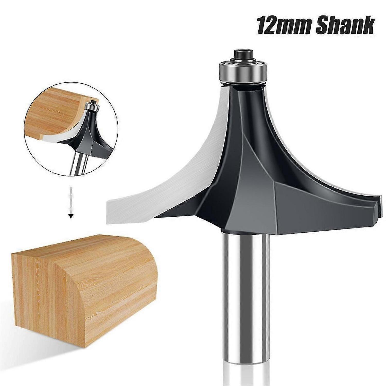 12mmX2-1/2 Shank Corner Round over Router Bit