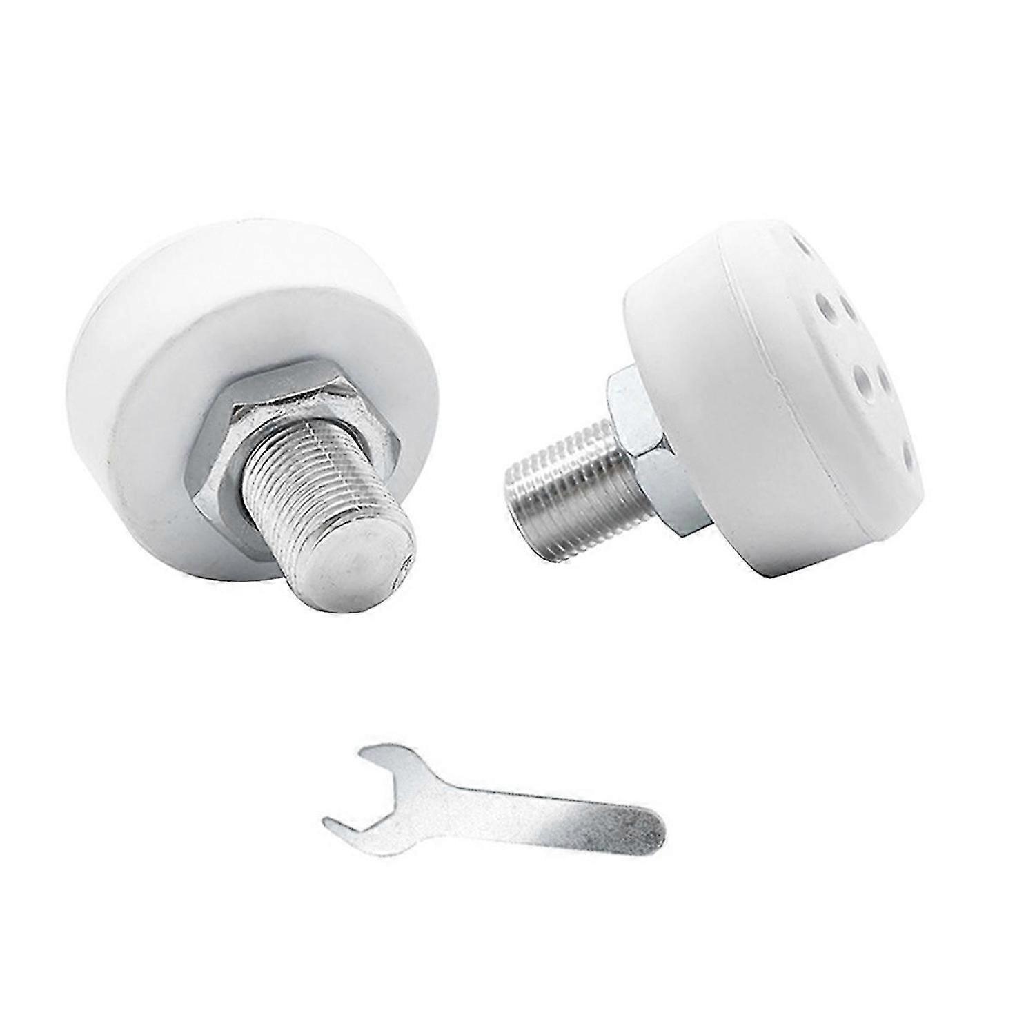 Quad Skates Break Front Roller Skating Stop Brake White
