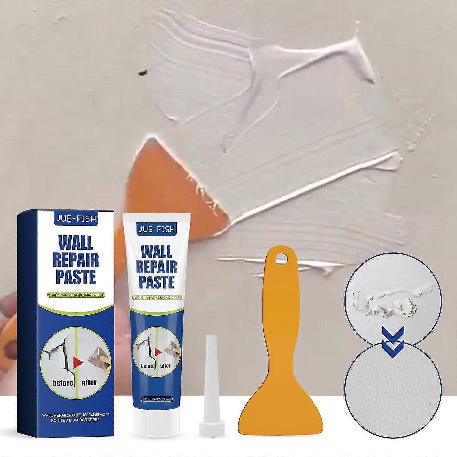 Wall Repair Paste, Home White Wall Crack Repair Plaster To Cover Mildew Stain Renovation