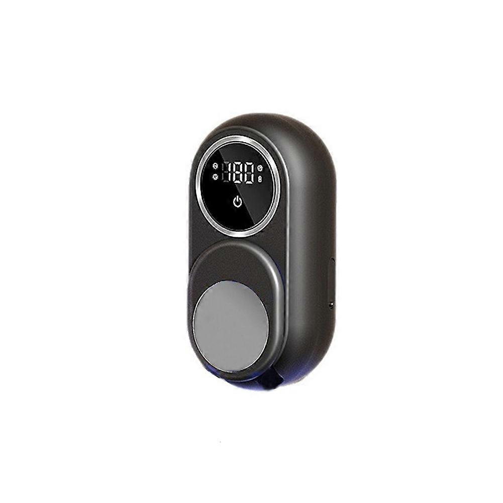Mini Portable Rechargeable Travel Toothbrush Sterilizer Wall-Mounted UV Toothbrush Sterilizer Holders Black