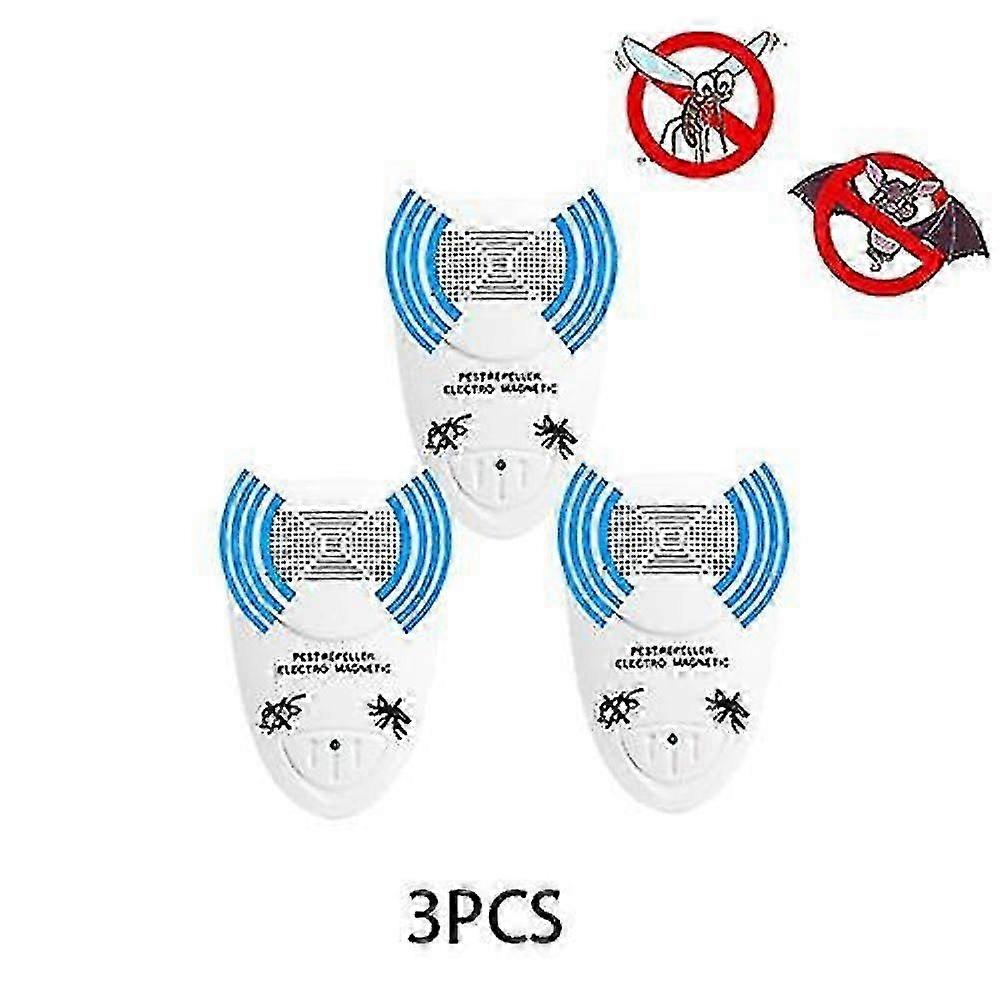 Hjyang 3pcs Ultrasonic Bat Repellent Pack Of Get Rid Of Bats In 72 Hours UYT 2025