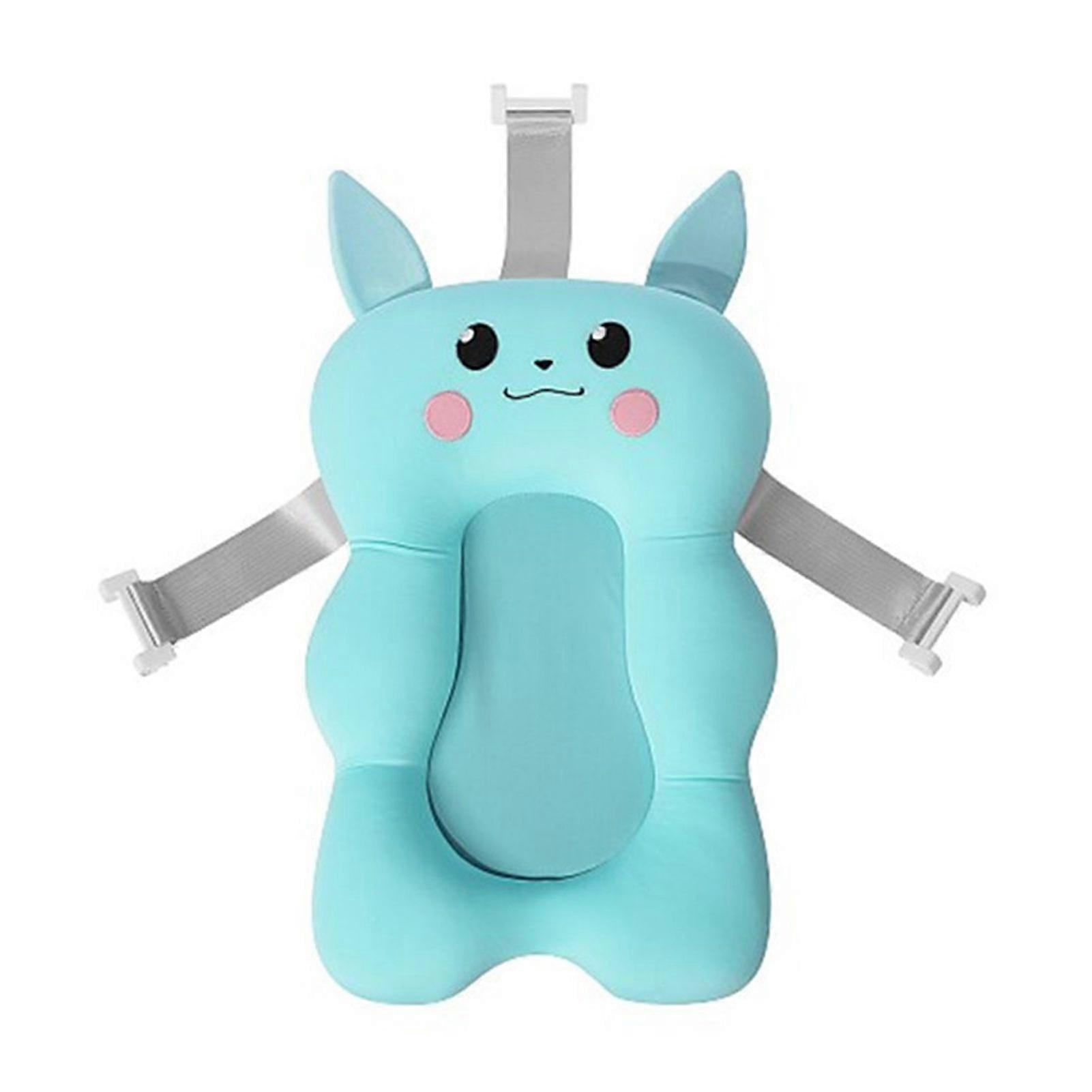Baby Bath Suspension Pad Newborn Infant Safe Non Slip Cushion Universal Wash Supplies Blue Kachus