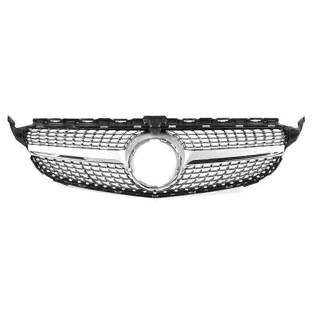 Front Bumper Diamond Grill Grille Fit for Mercedes Benz C Class W205 2019