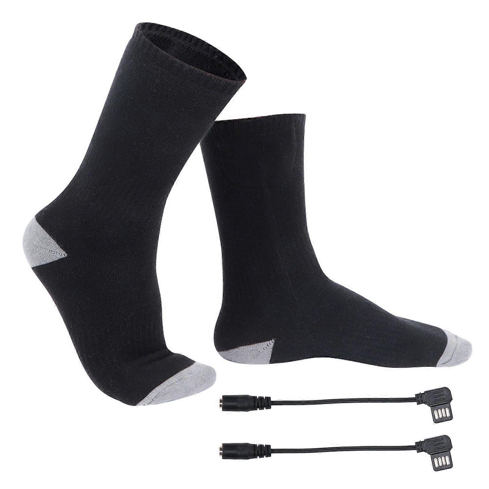 New Cotton Heating and Heating Socks Match 1*USB 5v Switch (pair)
