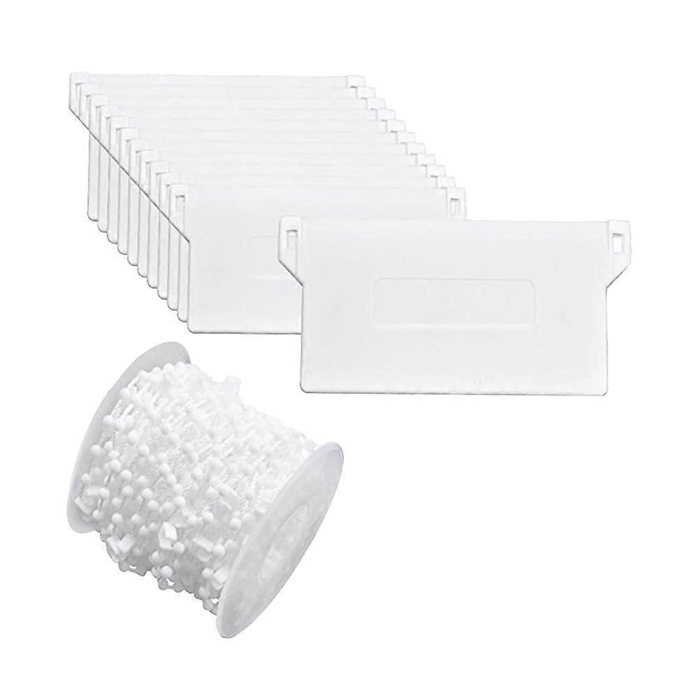 Plastic Vertical Blind Bead Chain Curtain Accessories for 2Sets