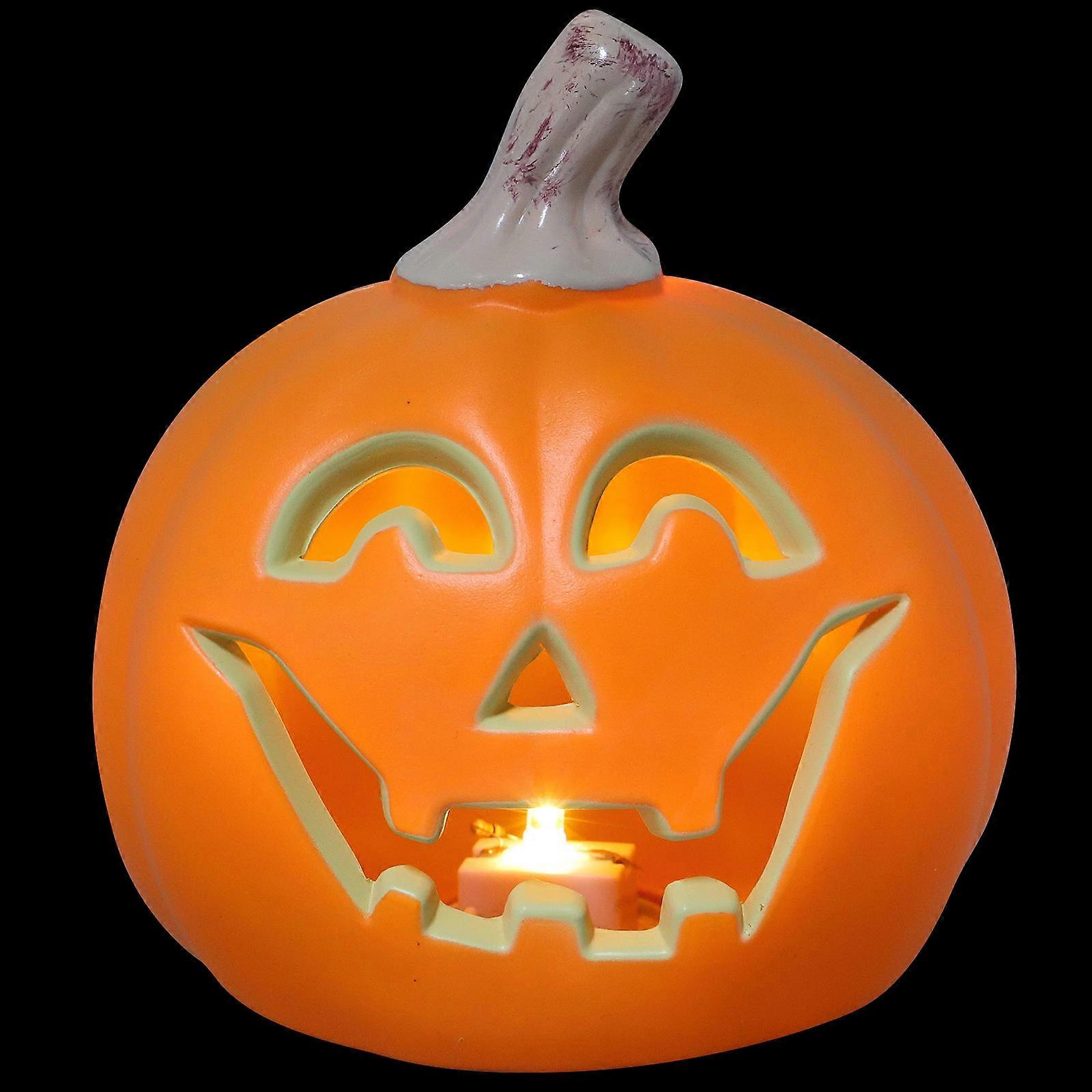 Halloween Pumpkin Lamp Plastic Pumpkin Decoration for DIY