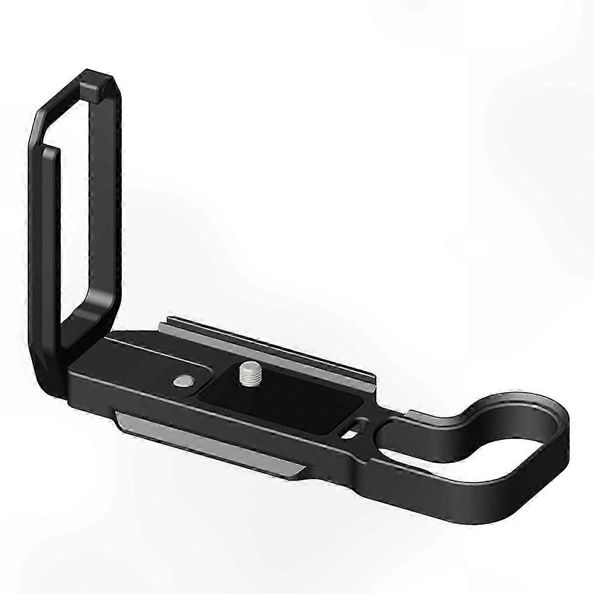 Efficient Camera Mounting L-Plate with Quick-Release and Enhanced Handle for Stability