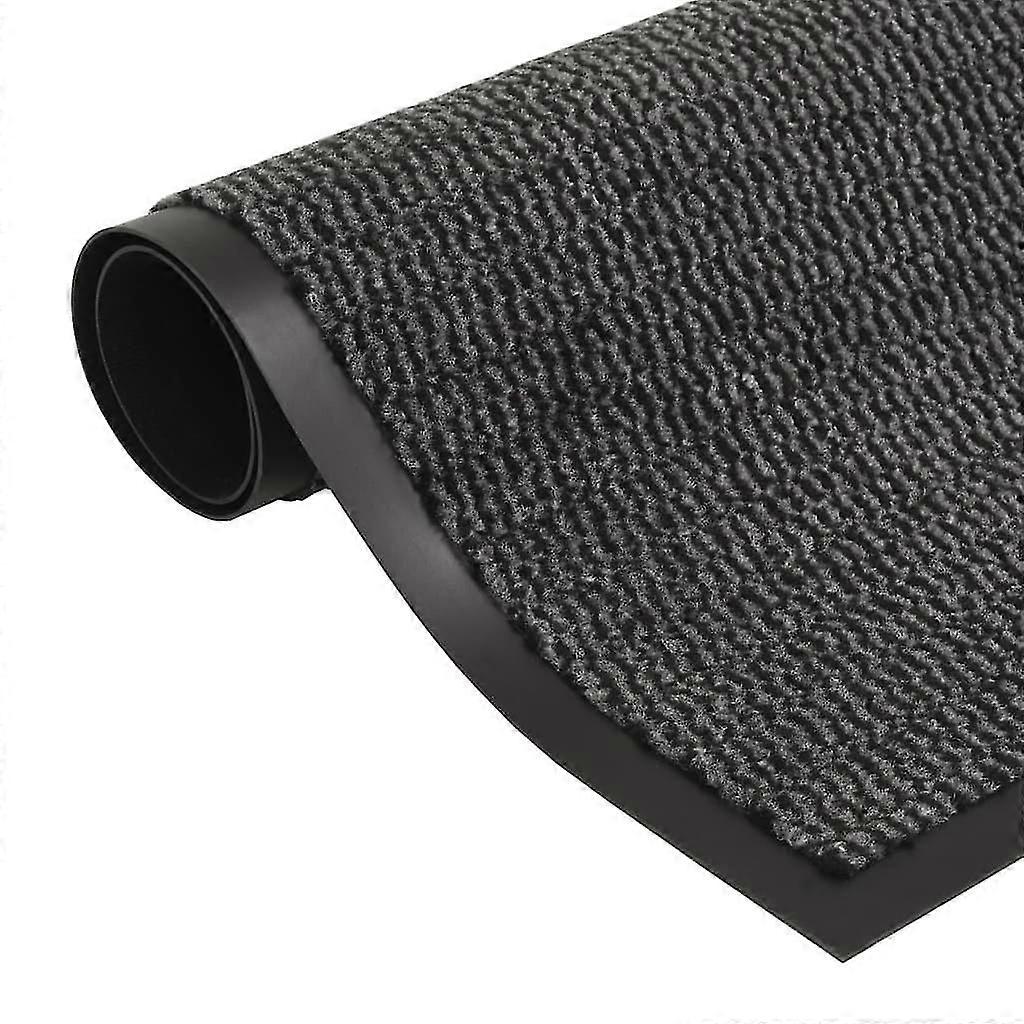 Dust Control Mat Rectangular Tufted 80x120 Cm Anthracite
