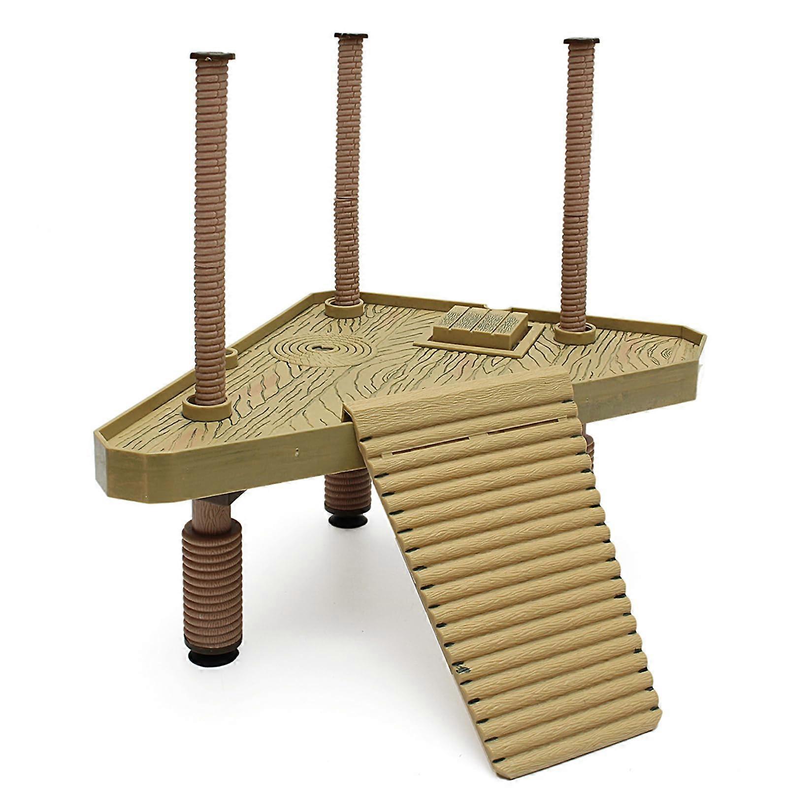 Floating Turtle Basking Platform Ramp Ladder And Suction Cups For Aquarium Turtles Frogs Newts 12.4 X 9.1 X 11.8 Inches