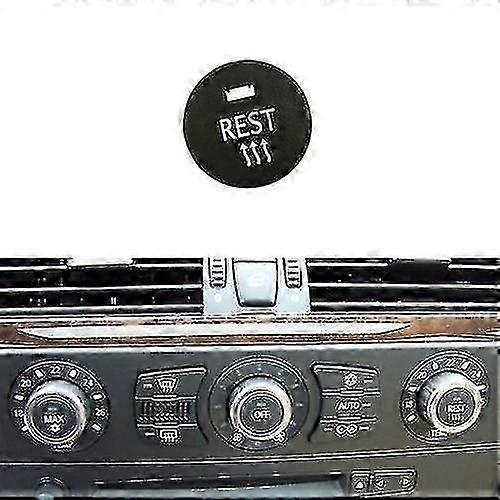 Car Air Conditioner Panel Switch Button Rest Key 6131 9250 196-1 For Bmw E60 2003-2010, Left Driving
