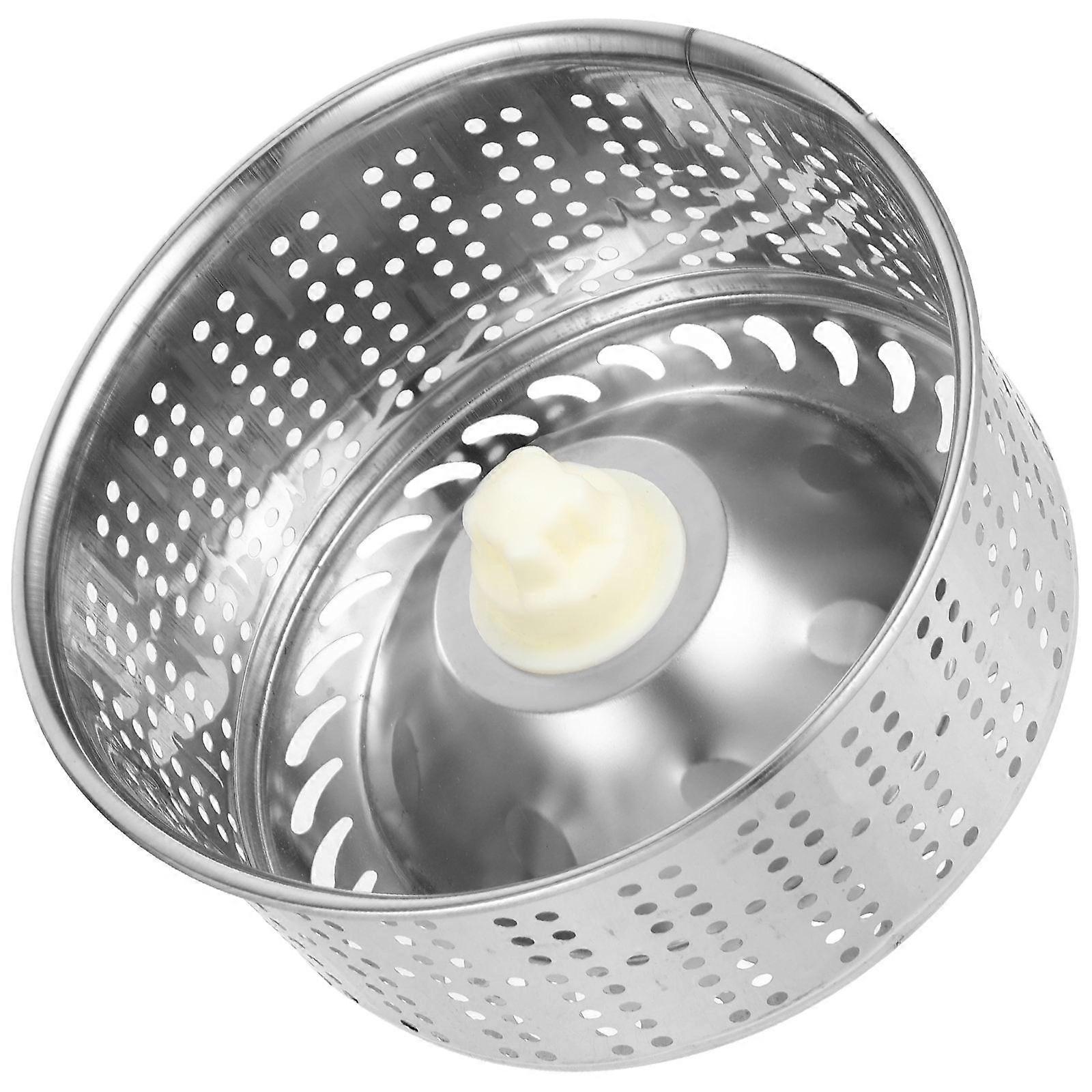 Drainage Basket for Mop Stainless Steel Bucket Replacement 3Pcs Set