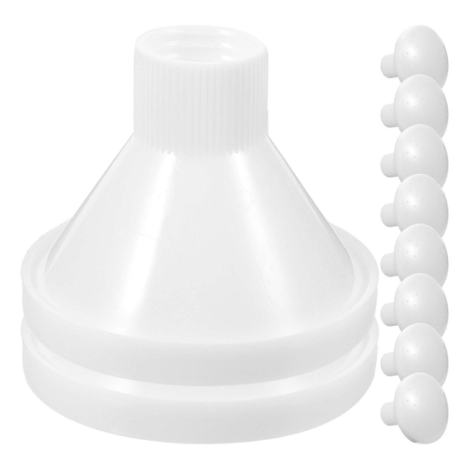 Plastic Watering Can Head Sprinkler Nozzle for Bottles with 40Pcs