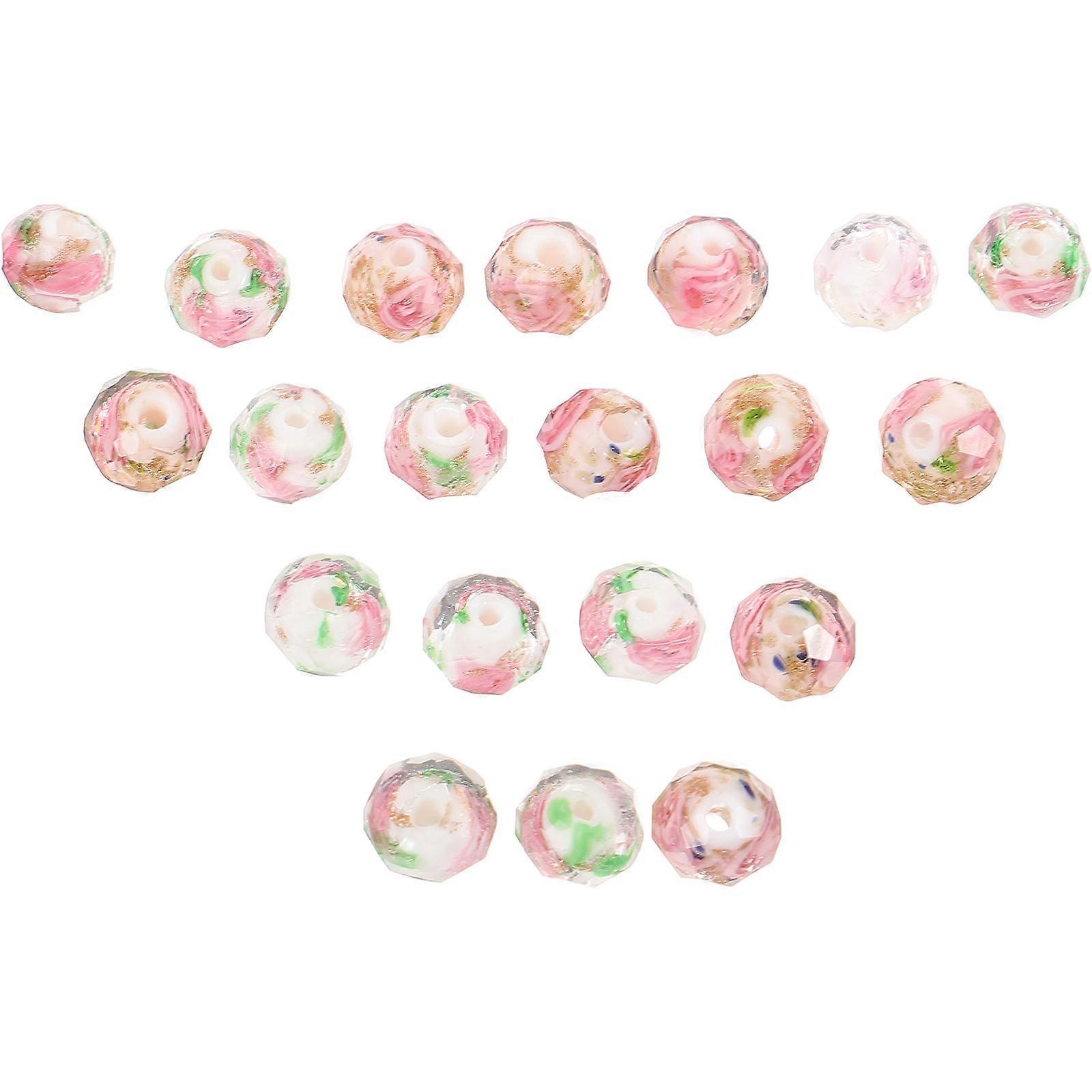 Assorted Beads Jewelry DIY Beads 20Pcs for Handmade Crafts
