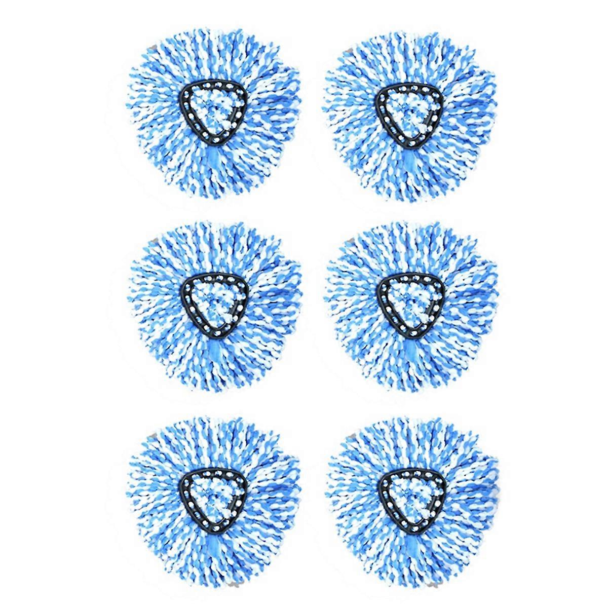 6 Pack Mop Replace Head, Deep Cleaning