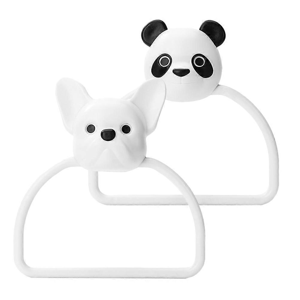 Bathroom Towel Mounted Towel Holder for Home Use 10Pcs