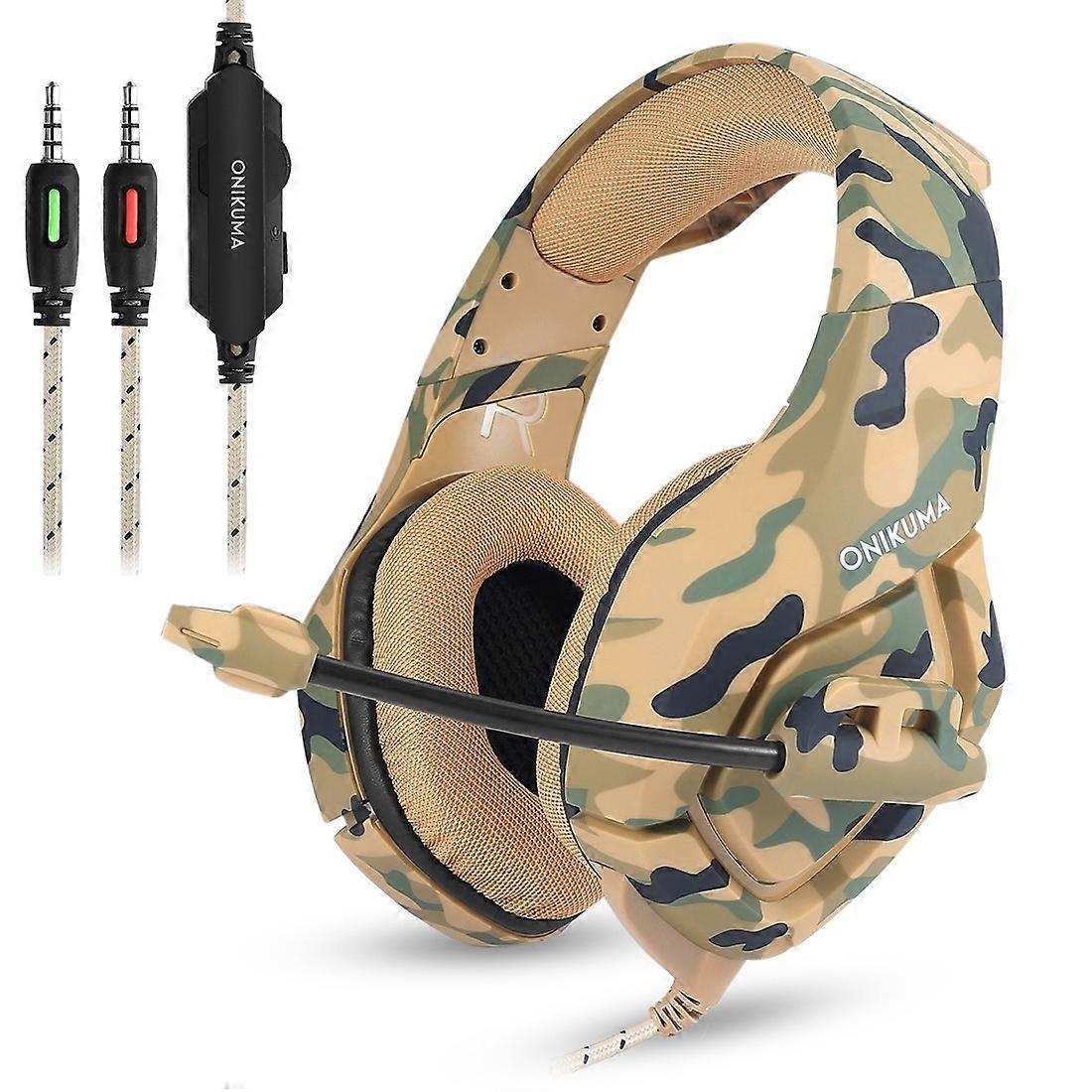 ONIKUMA K1-B Camouflage Headset Gaming Headset