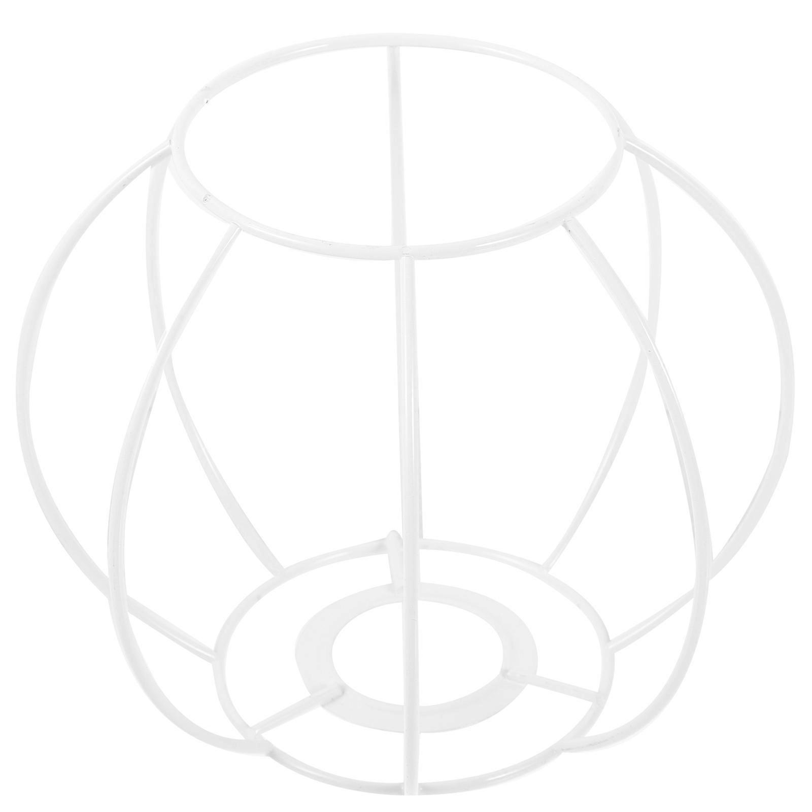 Metal Lampshade Ring Frame for DIY Table Light 5Pcs Rust Resistant