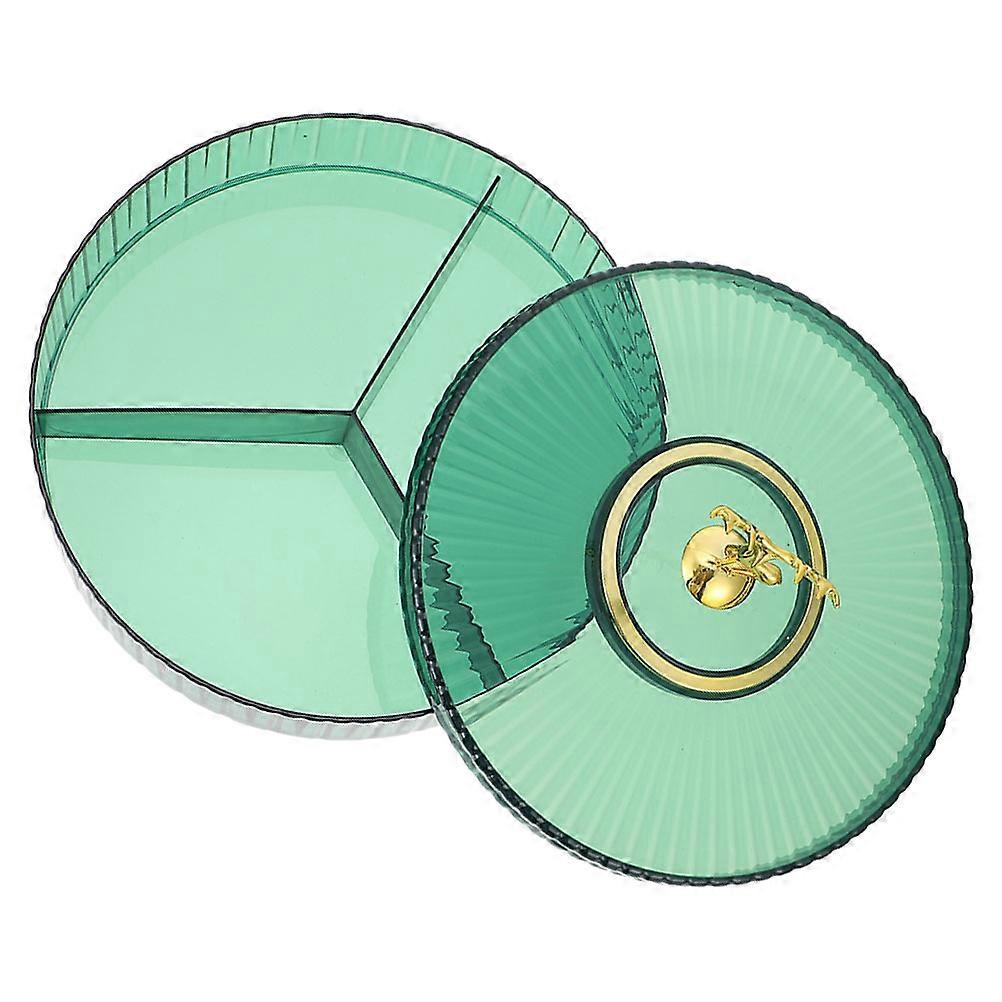 Compartmental Organizer Box Snacks Container For Parties Practical PP Material Square Shape 1Set