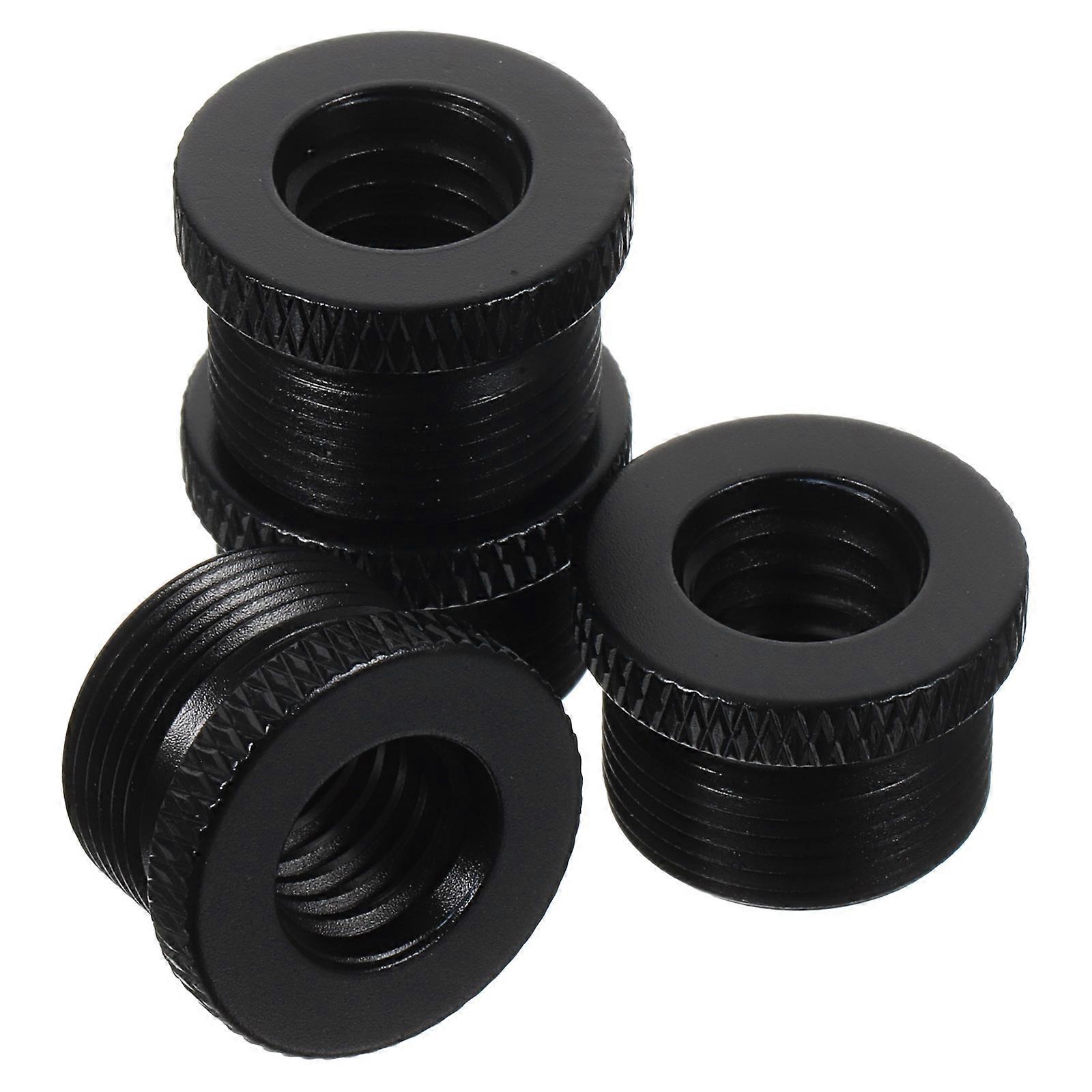 Mic Stand Adapter for Mic Use 4Pcs Aluminum Alloy Screw Adapter for Microphone