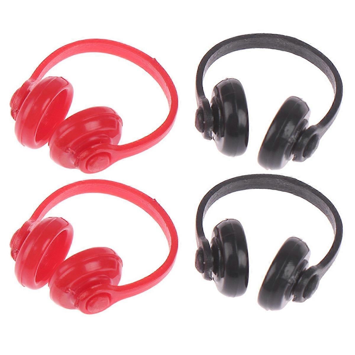 Small Headset Model Doll House Mini Headphone for Decor 8Pcs