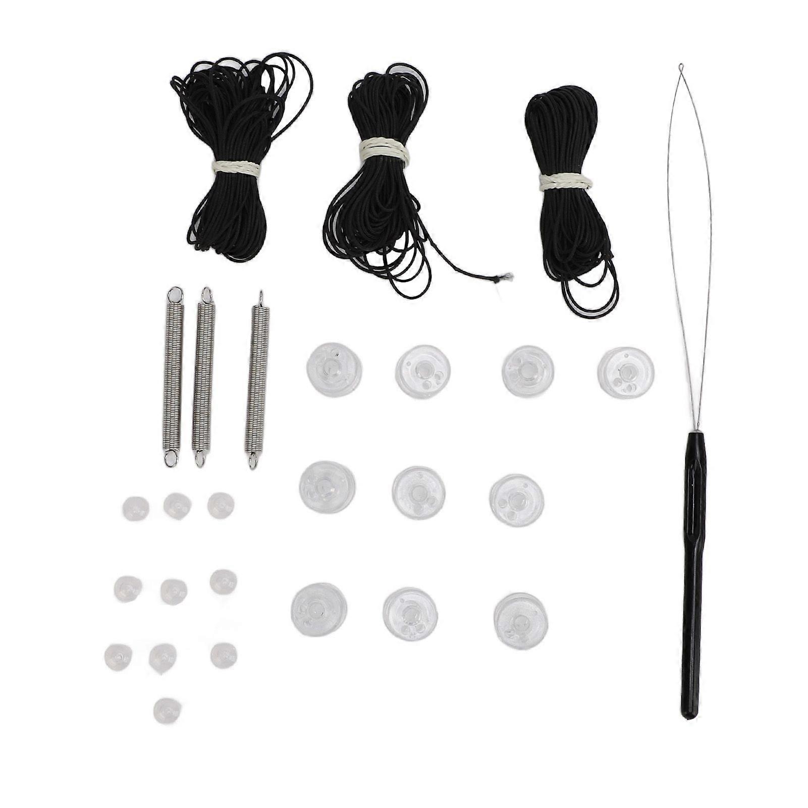 RV Shade Repair Kit Effective Professional Window Shade Restringing Kit for RV Trailer Day Night Pleated Shade