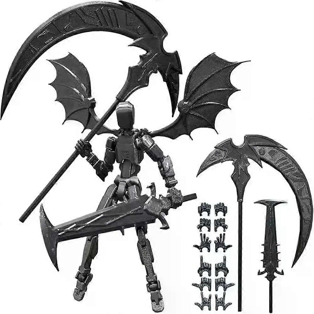 3D Printed Robot Desktop Decoration 13 Action Figure Shapeshift Robot Multi-Jointed Action Figures Upgraded Movable Robot Dummy