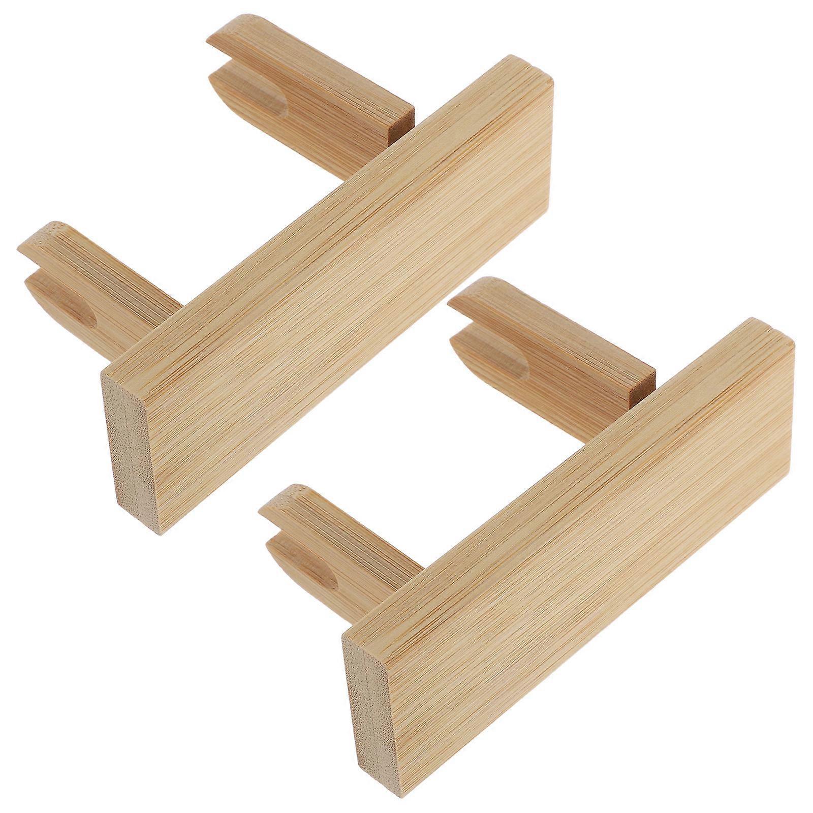 Bamboo Fan Display Holder for Storage Use 10Pcs Traditional Folding Fans