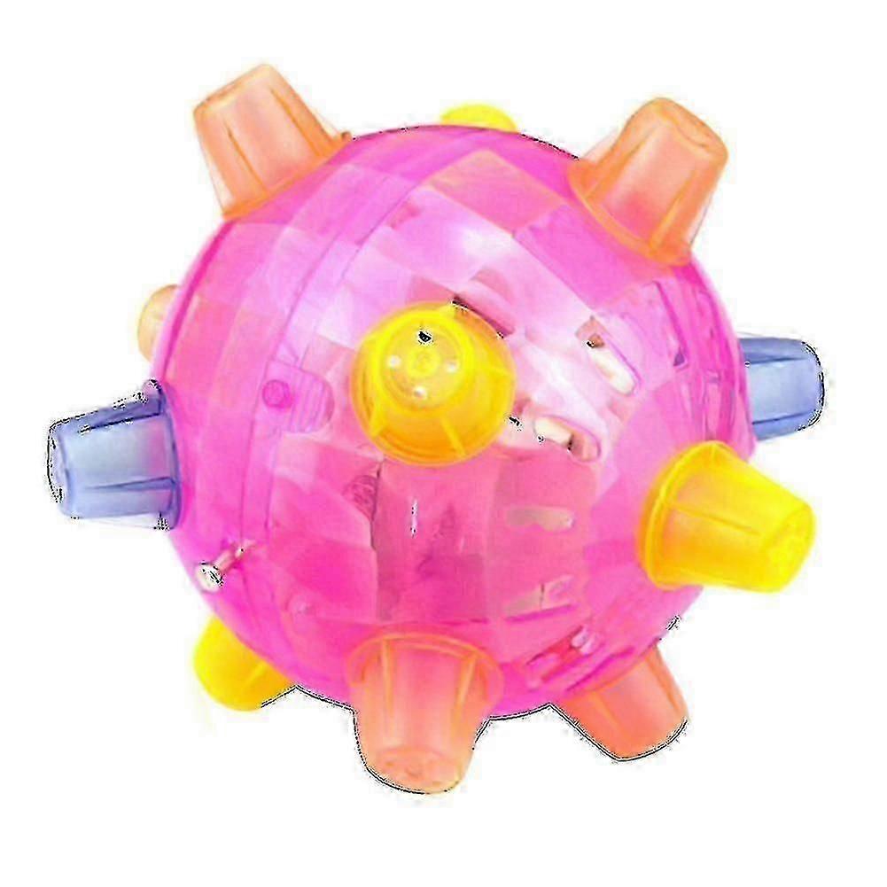 Jumping Activation Ball For Dogs Flashing Ball Light Sounds Jump Automaticallys
