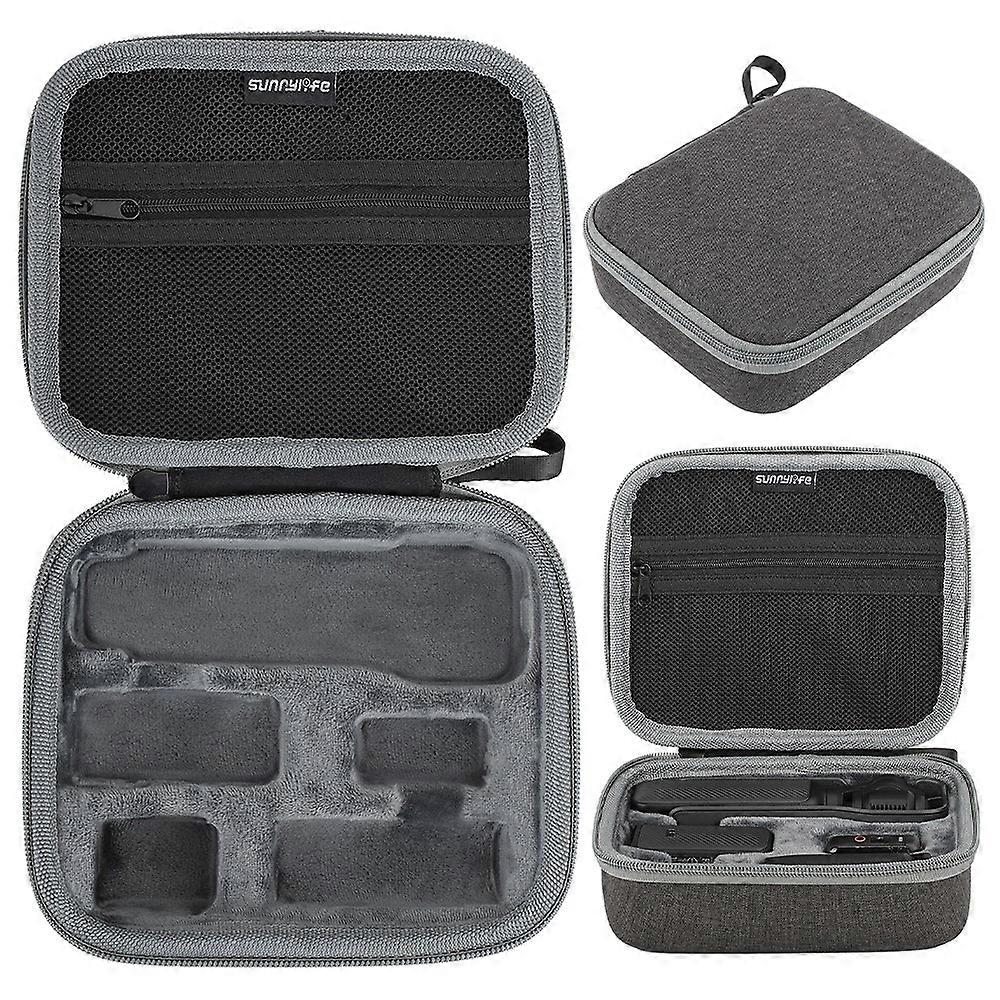 SUNNYLIFE OP3-B718 Carrying Case Compatible For DJI Osmo Pocket 3 Action Camera Storage Bag Accessories Box
