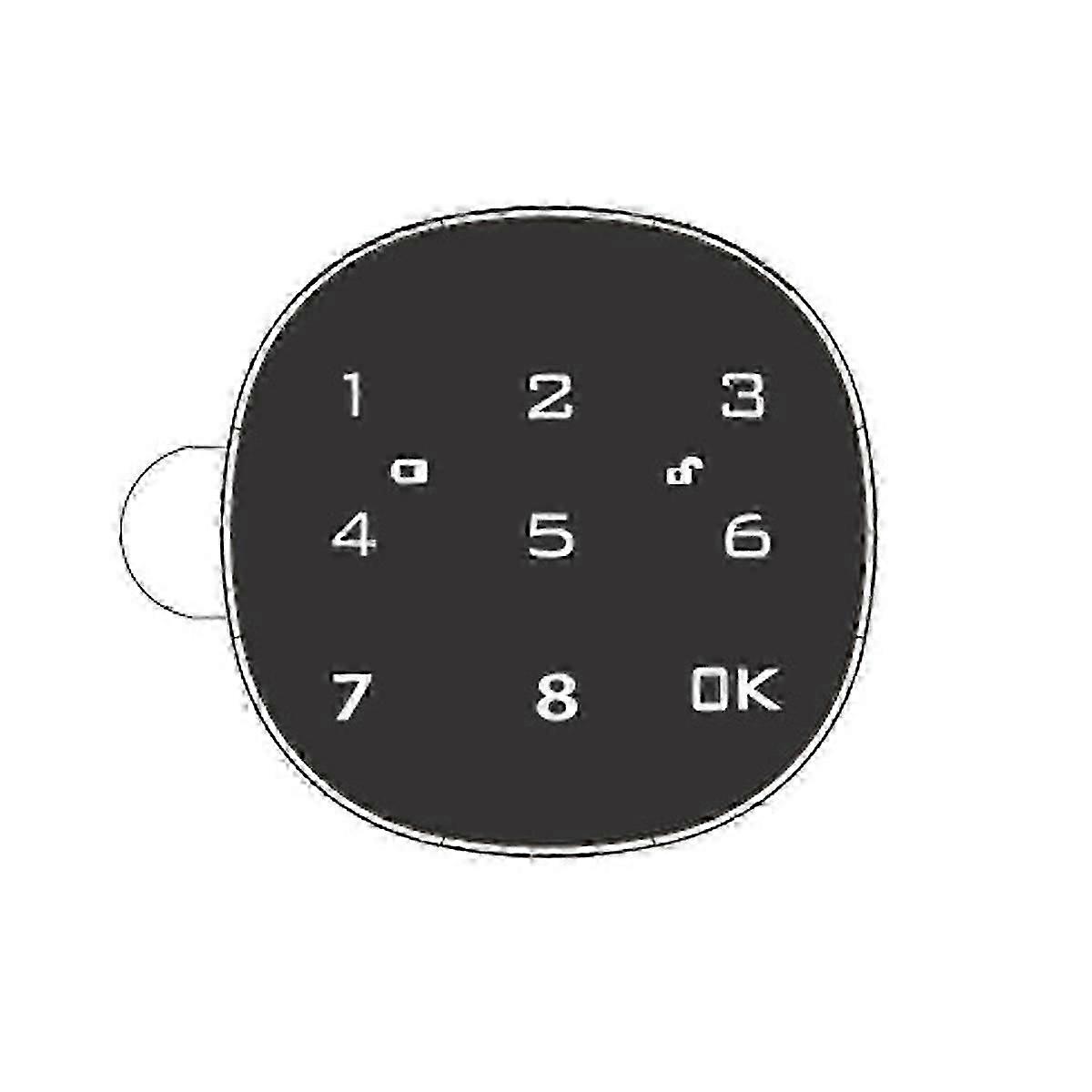 デジタル電子スマートメールボックスロック、タッチスクリーン付き、ファイルアイアンスチールデスクキャビネットドア