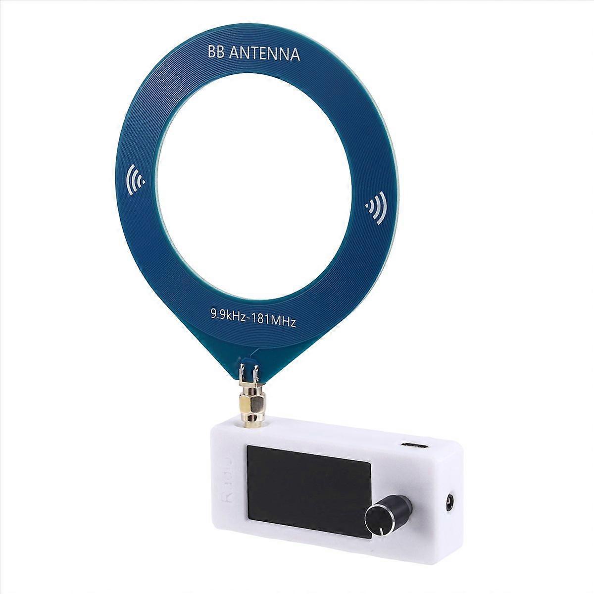 Radio SMA Interface 0,5-108 MHz Bande complète AM FM LSB USB Radio Blanc