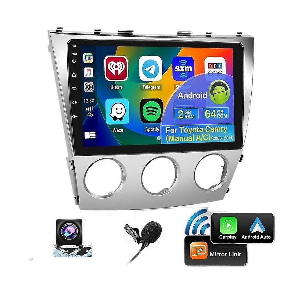 Stereo Radio for Toyota Camry 2006-2011 Radio Android Carplay Gps
