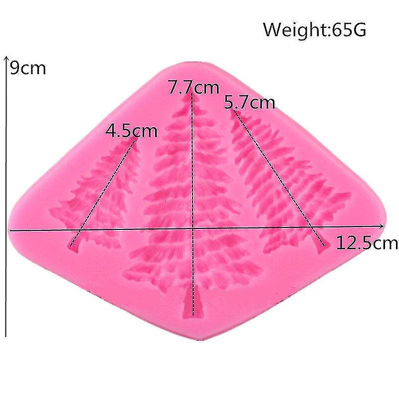 Cake Pans Molds The New Christmas Tree Shape Drop Glue Mold 1pc