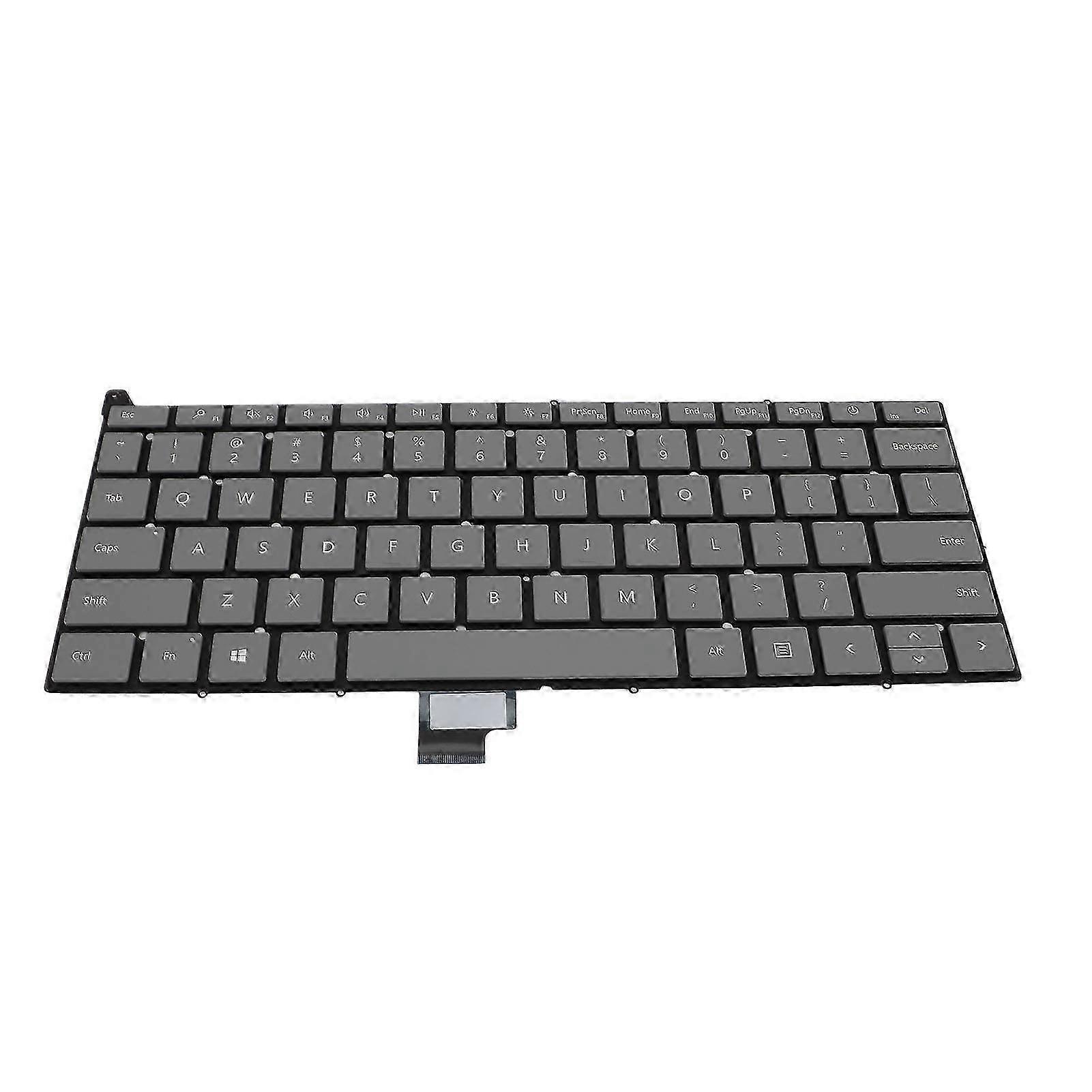 25-26 Keyboard for Go 1934 Laptop US Layout Laptop Keyboard Replacement with Power ...