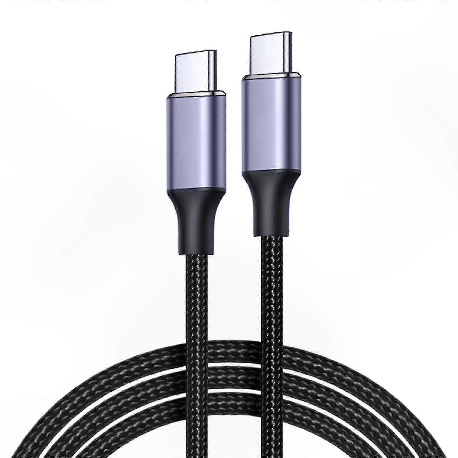 USB C to USB C Cable, 100W Fast Charging, Data Transfer up to 480Mbps, Compatible with Phone and Tablet Devices