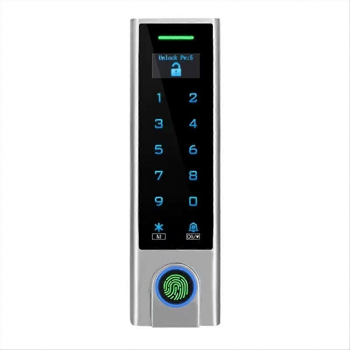 Smart WiFi Door Lock with Fingerprint Access RFID Card Keypad Waterproof Remote Wi-Fi Control for H