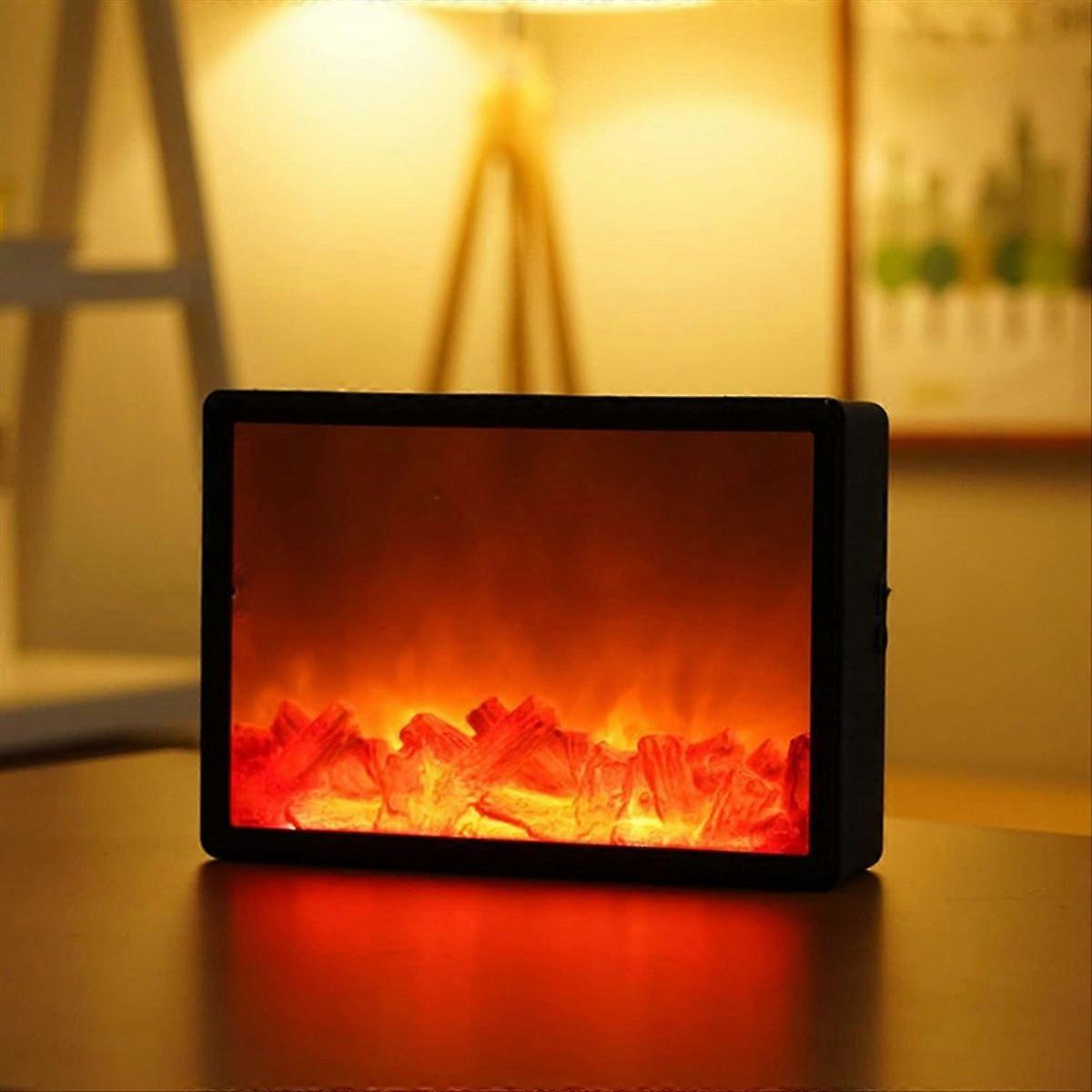 LED Fireplace Light Simulation Flame Light
