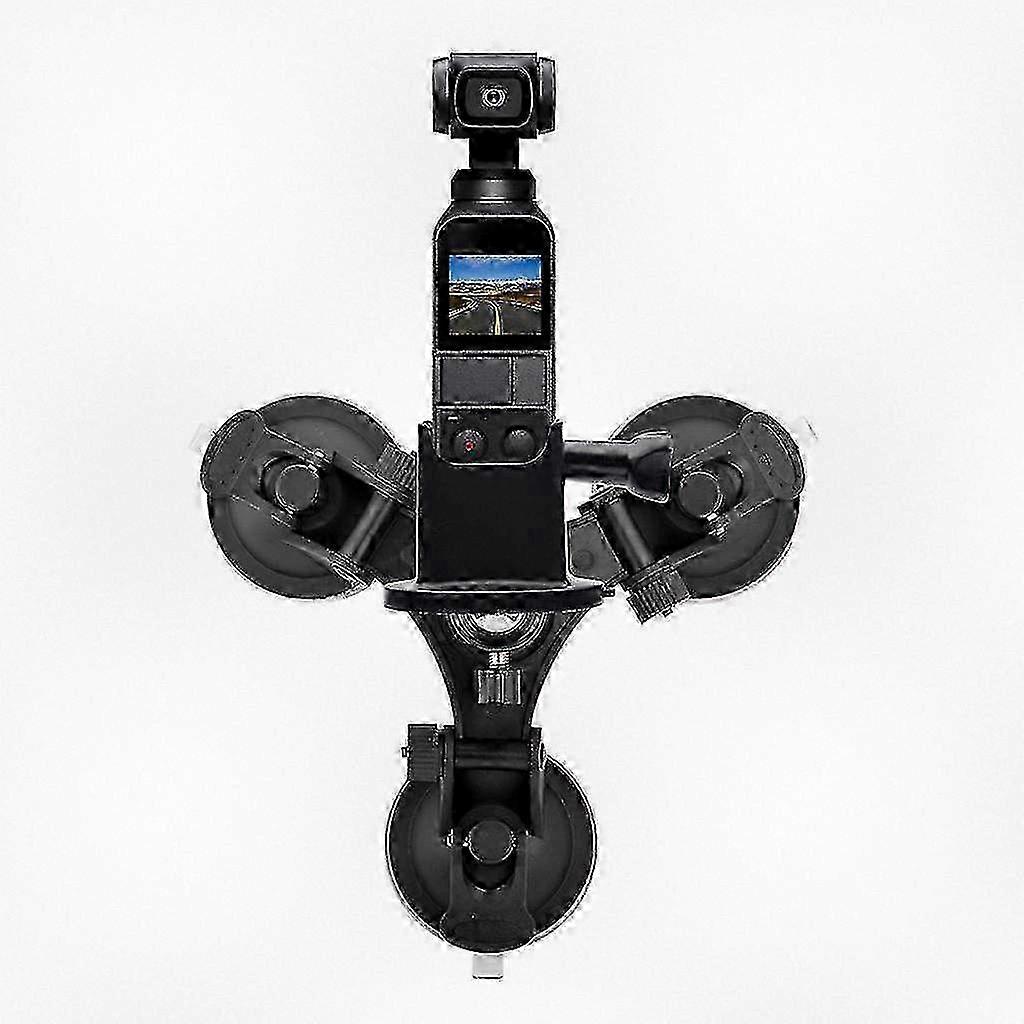Suction Cup Car Mount with Tripod Stand and Base Adapter for Osmo Pocket Camera