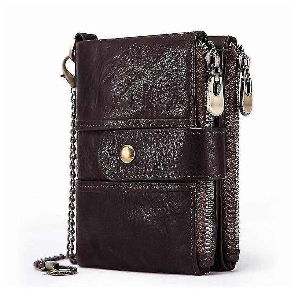 Womens Purse Wallet Blocking Real Leather Ladies Purses With Chain Multi Gift Multi-color Optional