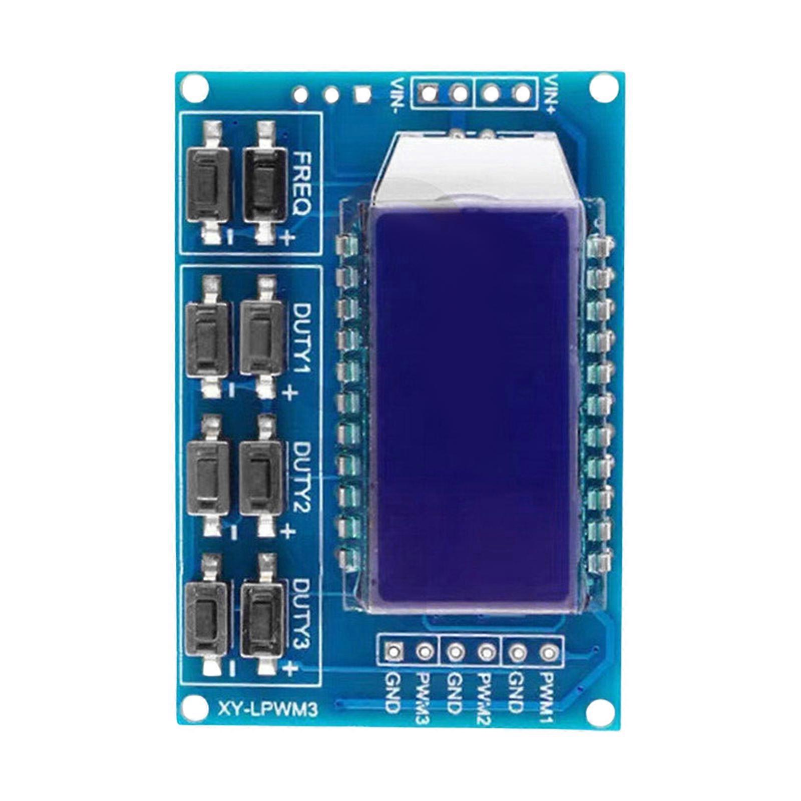 Frequency Generator 3.3V-30V 1Hz-150kHz PWM Pulse Duty Cycle Function Signal Generator Module Signal Generator Multicolor