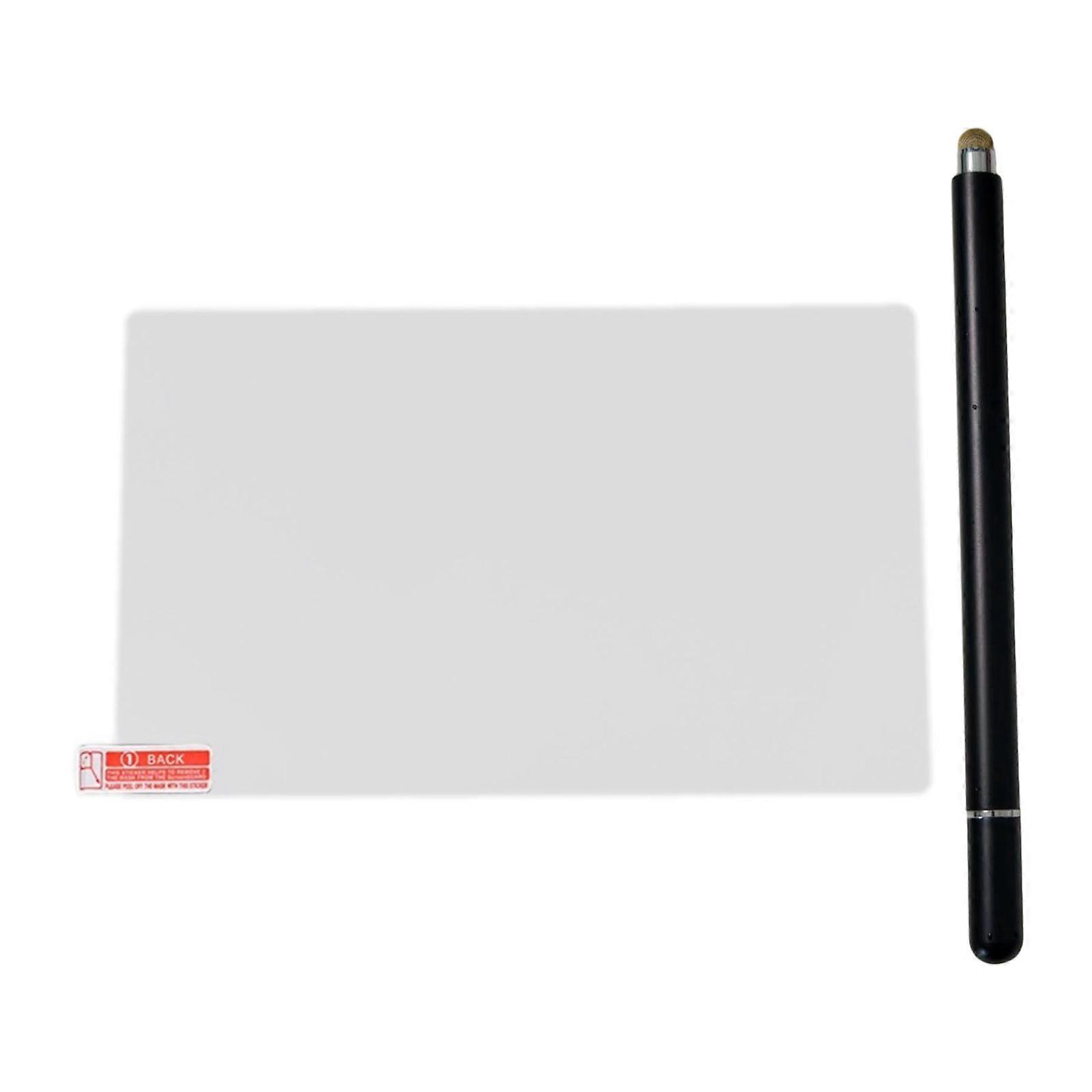 Plastic Screen Protectors Display Cover Shield with Touch Pen for Cooking Machine Scratch Resistant Easy Installation Multicolor